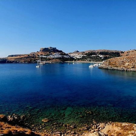 The Olive Tree Villa Lindos Exteriér fotografie