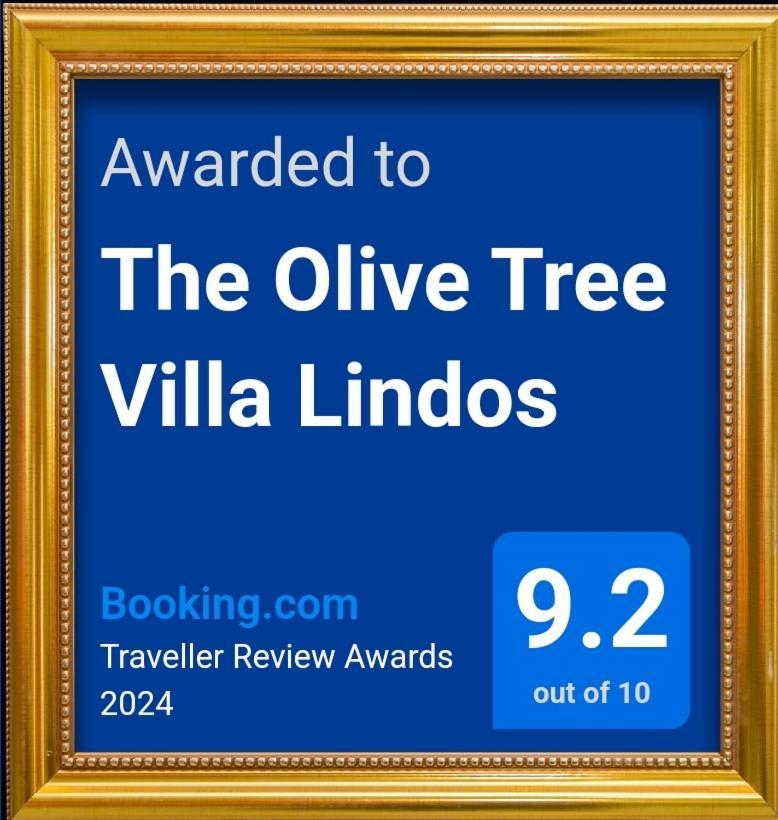 The Olive Tree Villa Lindos Exteriér fotografie